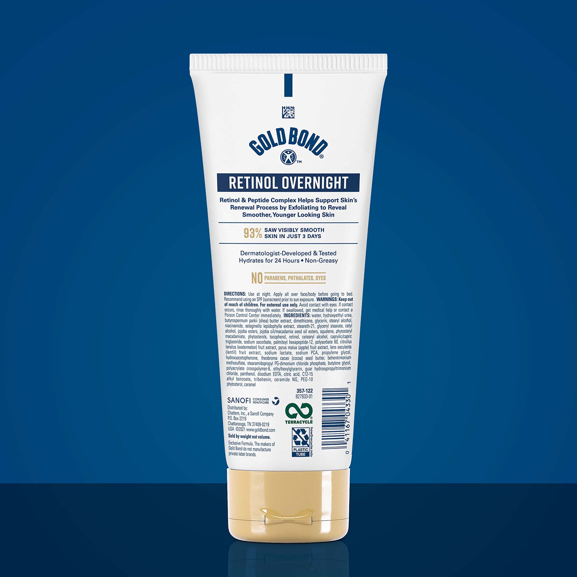 Gold Bond Age Renew Retinol Overnight Body & Face Lotion, With Retinol Gold BondBuy Supplements Australia
