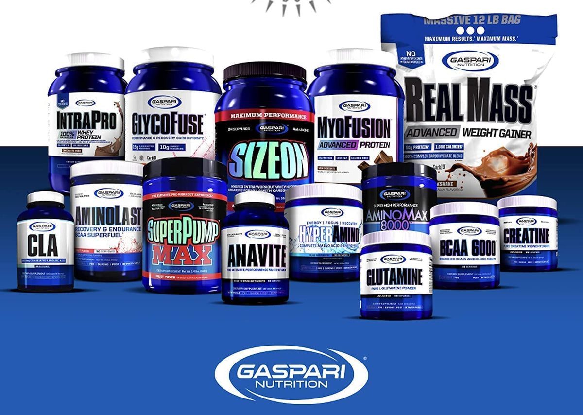 Gaspari Nutrition SuperPump Max Blue Raspberry Ice - 1.41 lbs