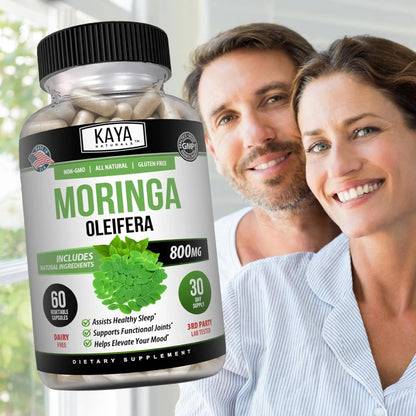 Kaya Naturals Moringa Leaf Extract - Complete Greens Superfood Supplement - Pure Miracle Tree Moringa - Boost Energy Naturally Kaya NaturalsBuy Supplements Australia