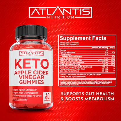 Keto ACV Gummies for Weight Loss - Apple Cider Vinegar Keto ACV Gummies Formulated Atlantis NutritionBuy Supplements Australia