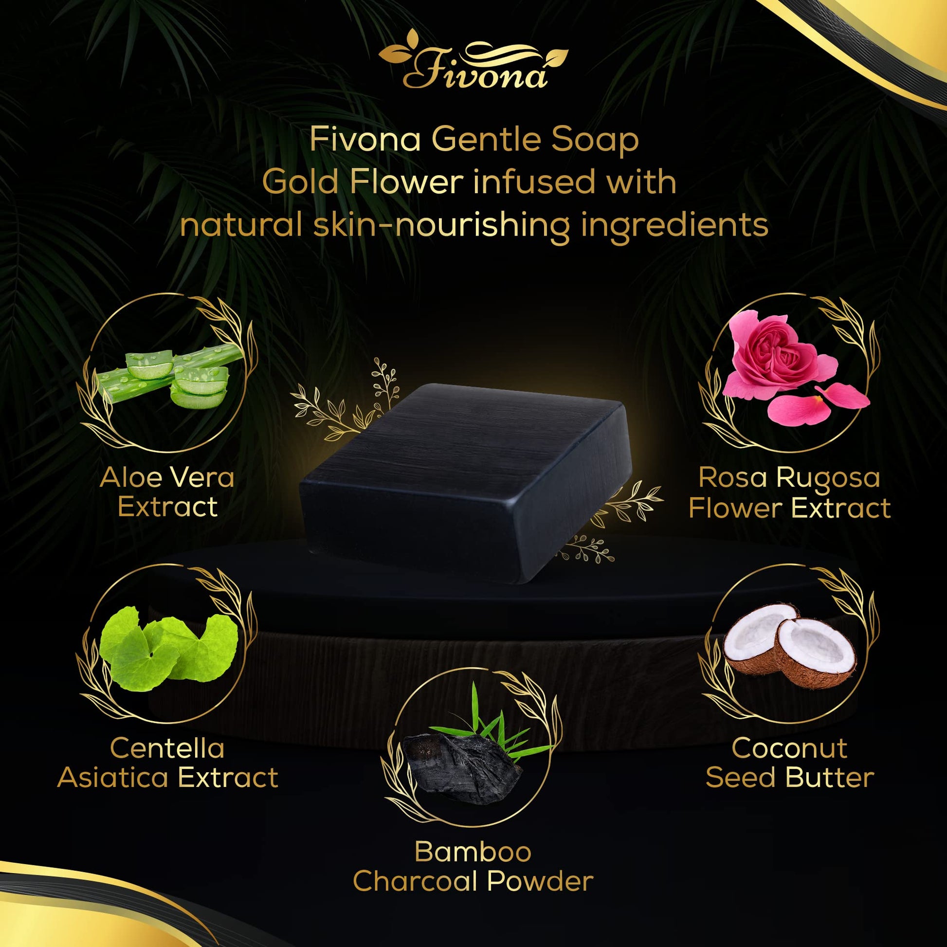 Fivona 4-in-1 Feminine Care Kit, Yoni Oil, Yoni Soap, Yoni Steaming Pot and Red Premium V Steam Herbs FIVONABuy Supplements Australia