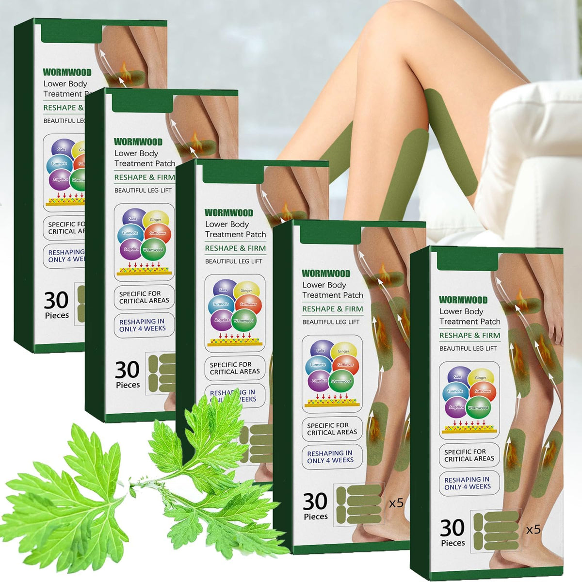 Herballegs Cellulite Reduction Patches, Herbal Legs Cellulite Reduction Patches, Herbalfusion Cellulite