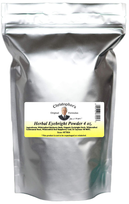 Christophers Original Formulas Herbal Eyebright Powder 4 OZ Christopher's Original FormulasBuy Supplements Australia