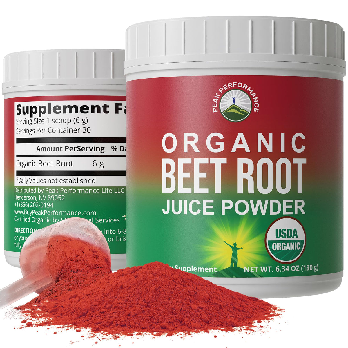 Organic Beet Root Powder - Ultra High Purity Super Food Beets Juice Powder. 100% Pure Nitric Oxide Boosting Beetroot Supplement. Keto, Paleo, Vegan Reds Superfood Rich in Polyphenols