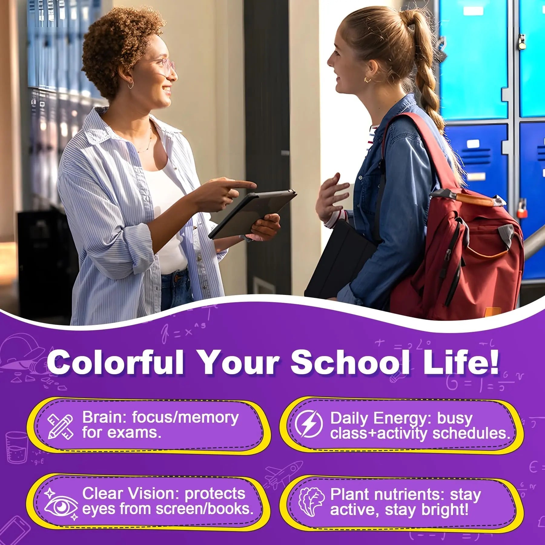 Nextdia Multivitamin Filled Gummies for Teen Boys Girls 12-17, 18, 19, Kids 10+ Multivitamin with Omega 3, Calcium + Magnesium + Zinc, Multi-Minerals NextdiaBuy Supplements Australia