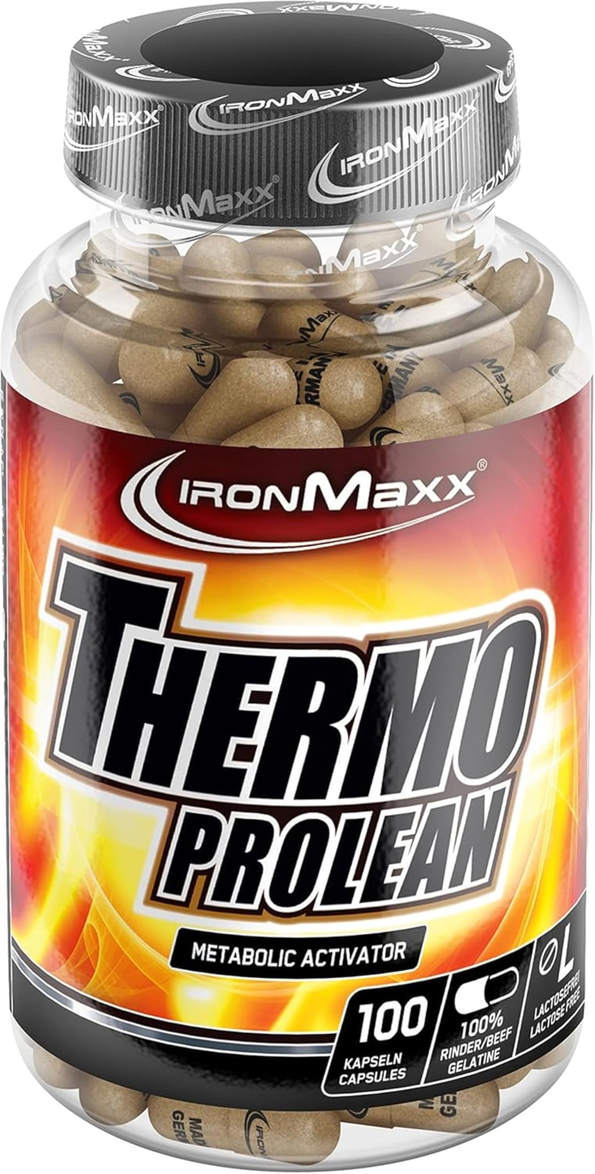 Ironmaxx 860mg Thermo Prolean Capsules - Pack of 100 Capsules
