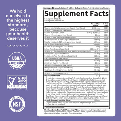 Garden of Life Organics, Prenatal Multi, 90 Vegan Tablets Garden of LifeBuy Supplements Australia