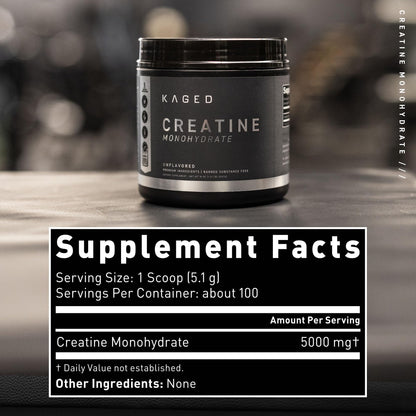 Kaged Pre Sport & Creatine Monohydrate Bundle | Mango Lime Pre + Unflavored Creatine | Energy, Endurance, & Strength Gains | Hydration Support | Banned Substance-Free | Premium Stack