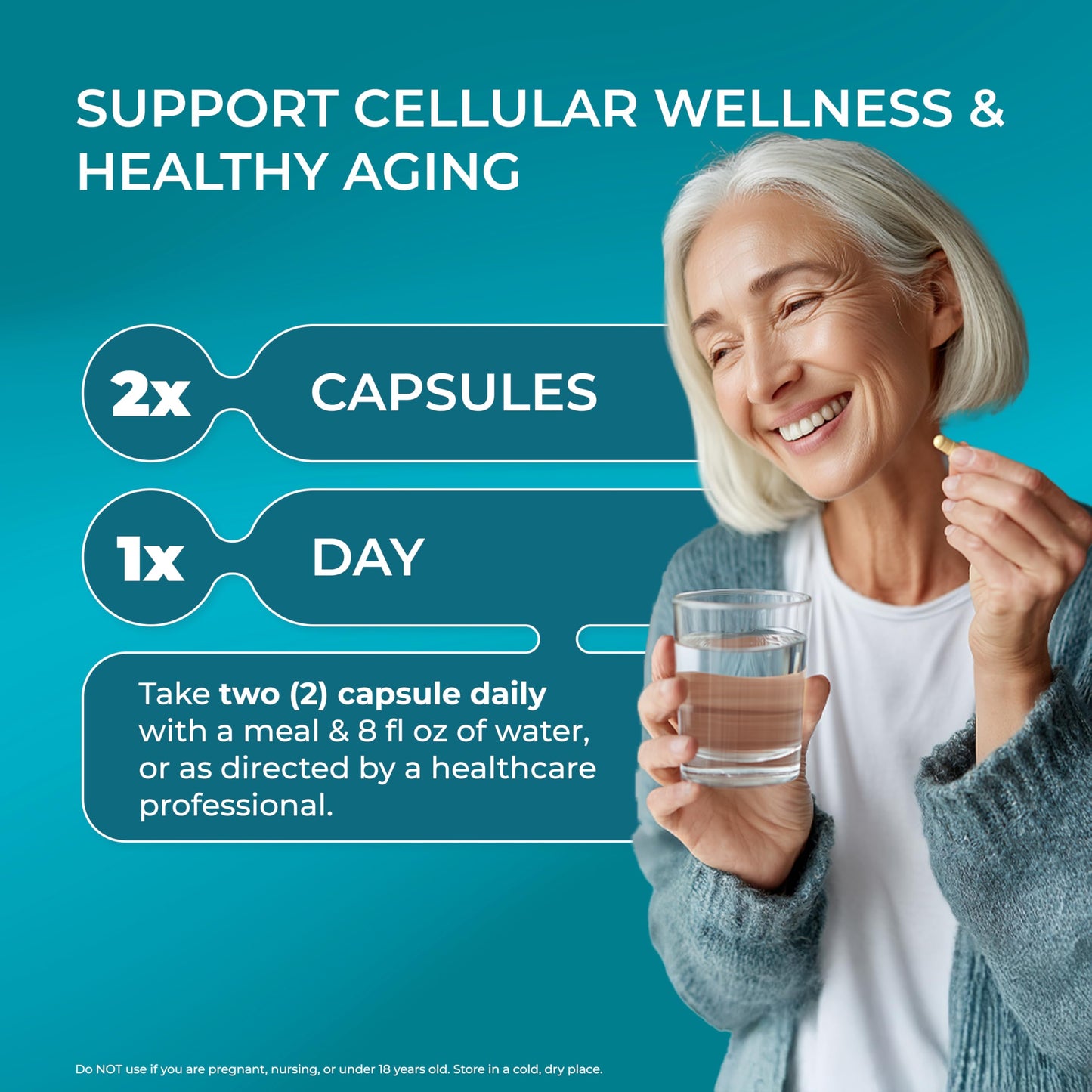 PUREHEALTH RESEARCH Youth Switch - Anti Aging Supplement for Women & Men - Longevity Mix for Healthy Aging - with Ashwagandha, Cat's Claw Extract, Astragalus Root, L-Lysine HCL & More - 60 Capsules PUREHEALTH RESEARCHBuy Supplements Australia
