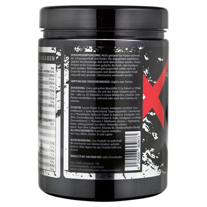 EAA Powder I CROSSVITAL I Pink Grapefruit I Vegan I 500 g I Amino Acids I Vitamin B6 I Made in Germany