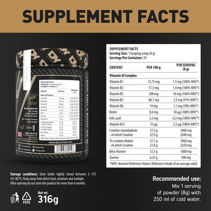 Dorian Yates The Creatine, Peach - 316 g
