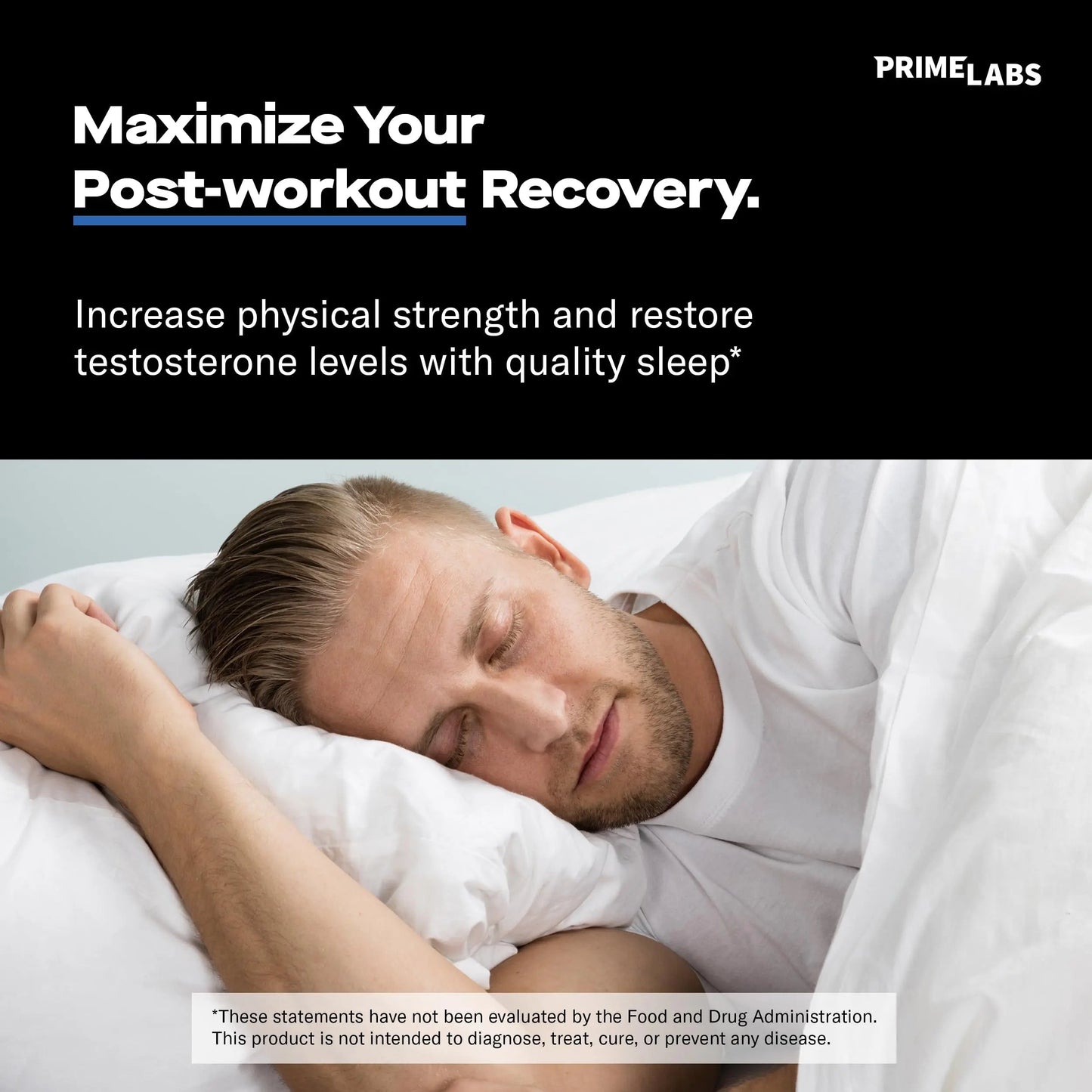 Prime Labs Night Duty - Nighttime Testosterone Booster & Sleep Support - PM Rest & Muscle Recovery Supplements - 60 Count Prime LabsBuy Supplements Australia