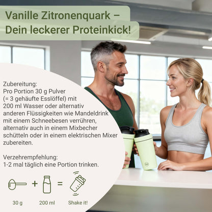 for you Whey Protein Isolate Vanilla Lemon Curd 600 g - 97% Protein, Whey Protein from Pasture Milk - Lactose Free, Soy Free - Creamy Protein Shake - Contains All Essential Amino Acids