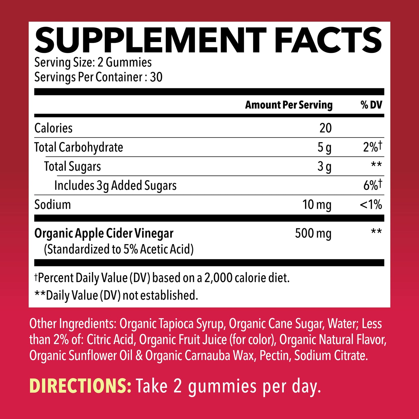 Organic Apple Cider Vinegar Gummies Detox | The Mother Enzyme | ACV Gummy HAVASU NUTRITIONBuy Supplements Australia