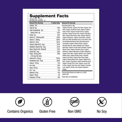 Dr. Schulze's SuperFood Ultra | Organic Super Food Powder | Vitamin B Complex and 520% Vitamin C | May Help Boost Energy & Improve Fitness | Vegan, Non-GMO & Gluten-Free | 17.4 Oz Dr. Schulze'sBuy Supplements Australia