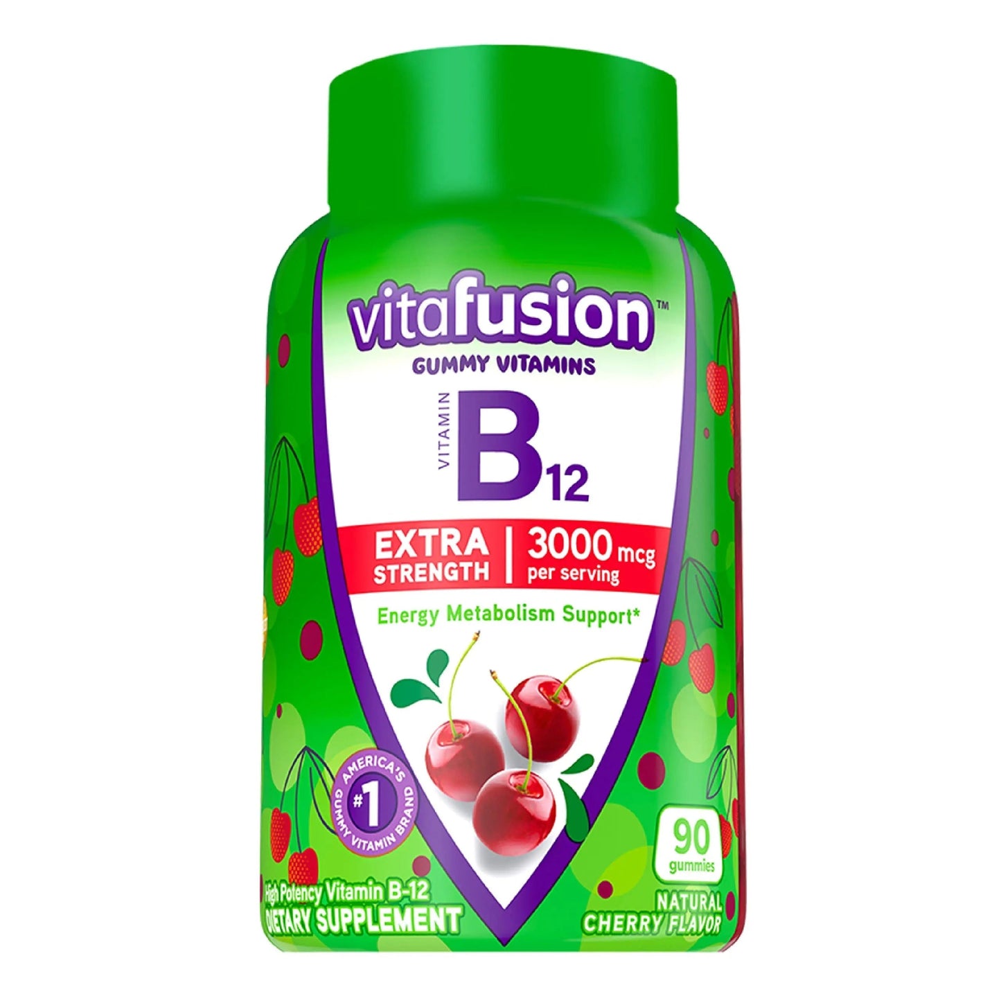 Vitafusion Gorgeous Hair, Skin & Nails Multivitamin Plus Biotin, Vitamin B12 Cherry Gummies for Energy Metabolism Support, 135ct & 90ct VitafusionBuy Supplements Australia
