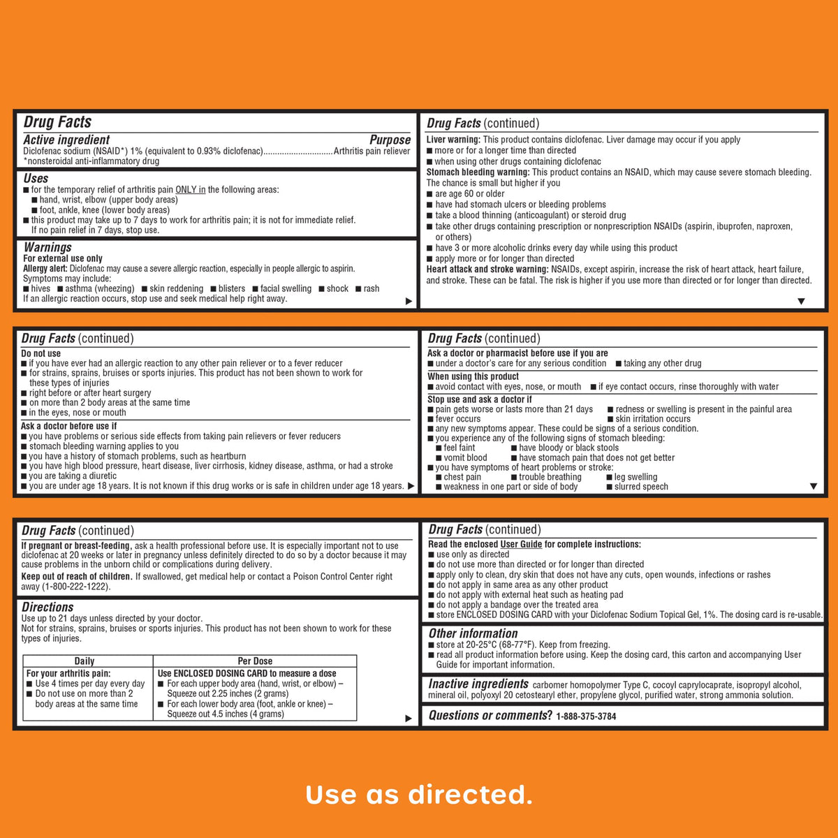 HealthCareAisle Diclofenac Gel Twin Pack Diclofenac Sodium Topical Gel (NSAID) Arthritis Pain Reliever 1% 200 grams (2 x 100g) HealthCareAisleBuy Supplements Australia