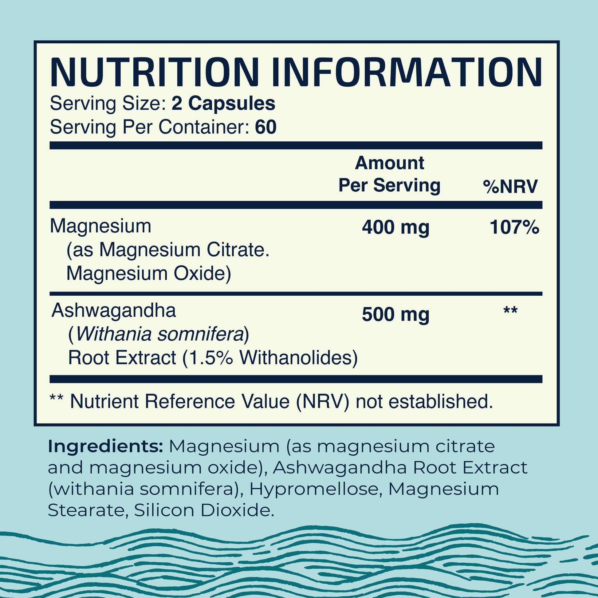 Magnesium Ashwagandha | Calming Magnesium Supplement for Adults | Relax, Rest Nobi NutritionBuy Supplements Australia