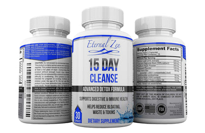 Eternal Zen 15 Day Colon Cleanser Detox with Extra Strength Herbs, Senna is a Fast Acting Eternal ZenBuy Supplements Australia