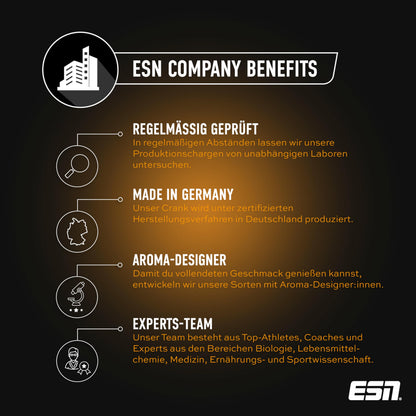 Buy ​ESN Crank, Fresh Berry Juice, 380 g, Pre Workout Booster, Vegan, Tested Quality, Made in Germany - OmniHealthRx Usa supplements