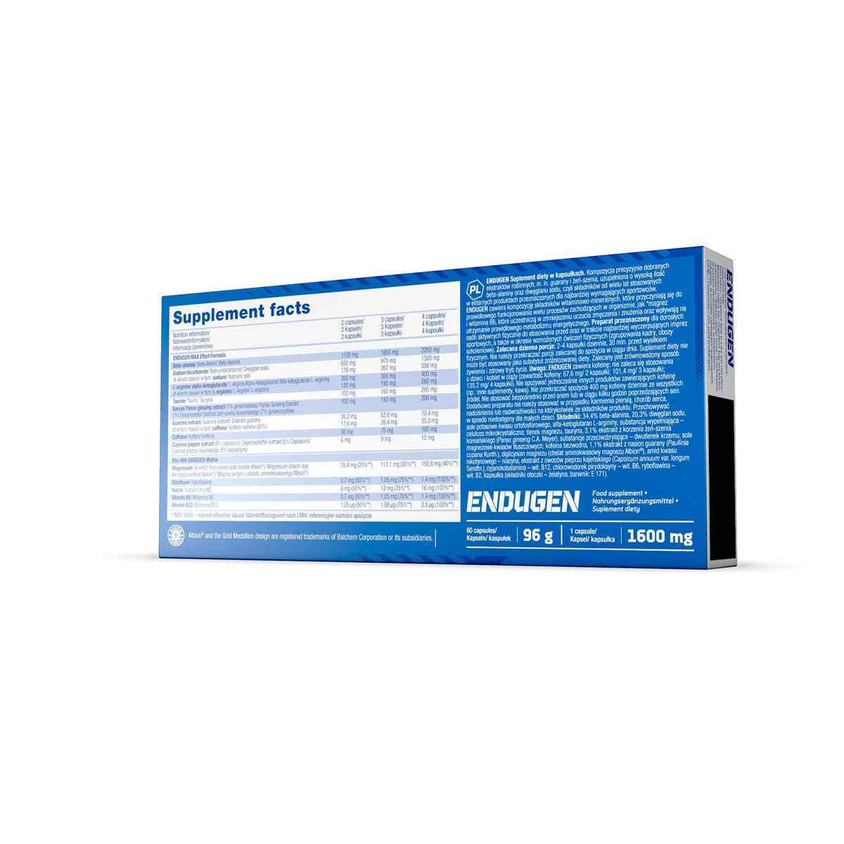 Olimp Endugen - Pack of 60 Capsules