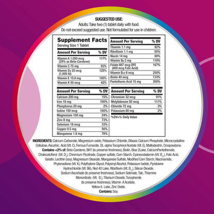 Centrum Multivitamin for Women, Multivitamin/Multimineral Supplement with Iron, Vitamin D3 CentrumBuy Supplements Australia