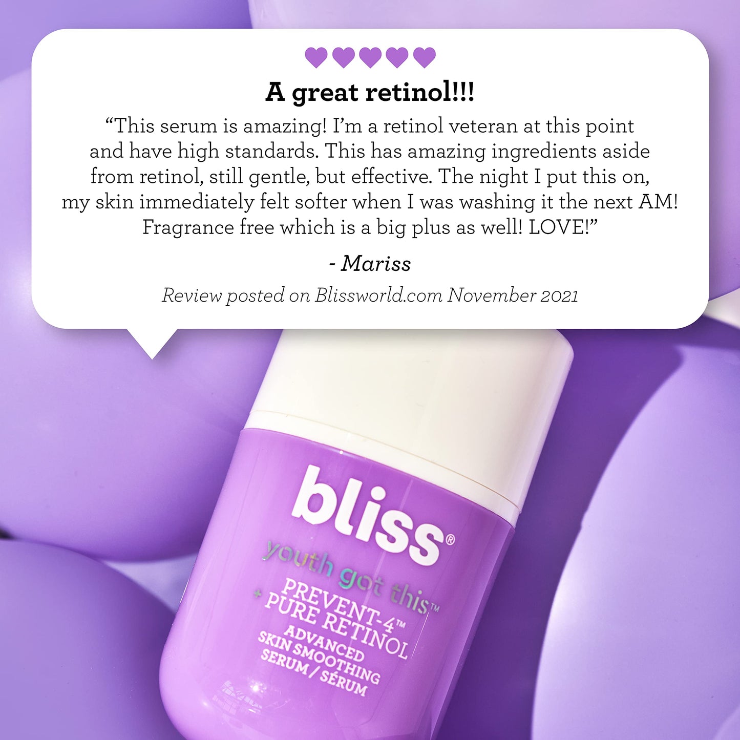 Bliss Youth Got This™ Prevent-4™ + Pure Retinol - 0.67 Fl Oz - Advanced Skin BlissBuy Supplements Australia