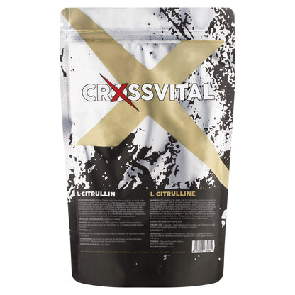 L-Citrullin Base Powder, CROSSVITAL I Vegan, 500 g, 100 Servings