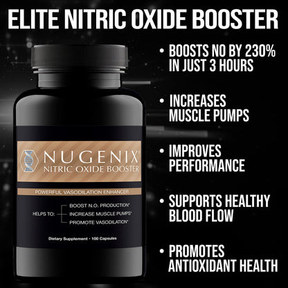 Nugenix Total-T Ultimate Testosterone Booster for Men & Nugenix Nitric Oxide Booster