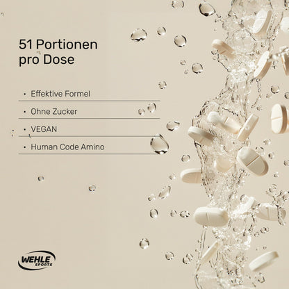 Multi Amino - EAA Pattern 510 x EAA Tablets with 1036 mg Each - All 8 Essential Amino Acids Complex High Dose - Vegan
