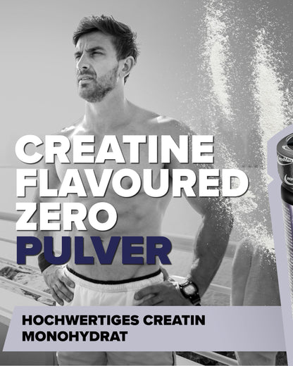 IronMaxx Creatine Powder Flavoured Zero - Kirsche 500g Dose | Hochdosiert Mit 4500Mg Kreatin Monohydrat Pro Portion | Vegan Und Zuckerfrei