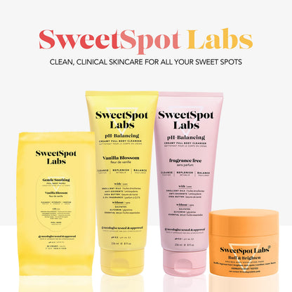 SweetSpot Labs Feminine Wash, Gentle Vanilla Blossom Scent, with Shea Butter and Aloe Vera, Sulfate Free SweetSpot LabsBuy Supplements Australia