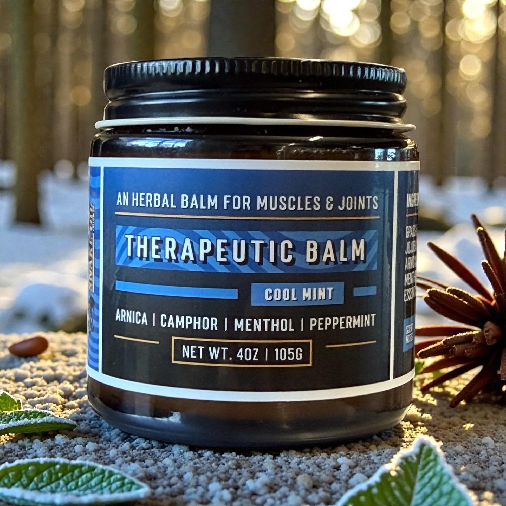 Muscle & Joint Therapeutic Tallow Balm - Made in Utah, USA - Arnica, Camphor, Menthol, Peppermint - Great for Pain, Soreness, Bruising, Stiffness - Grass-Fed Tallow, Jojoba Oil, Beeswax Snake Oil Tallow Co.Buy Supplements Australia