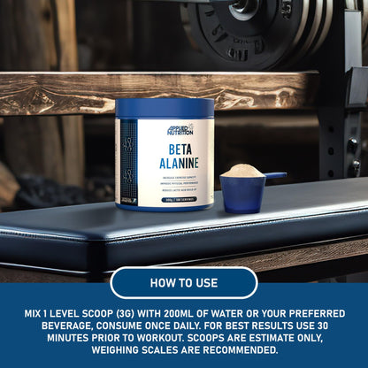 Applied Nutrition Beta Alanine (300g) Unflavoured | Amino acids - beta alanine