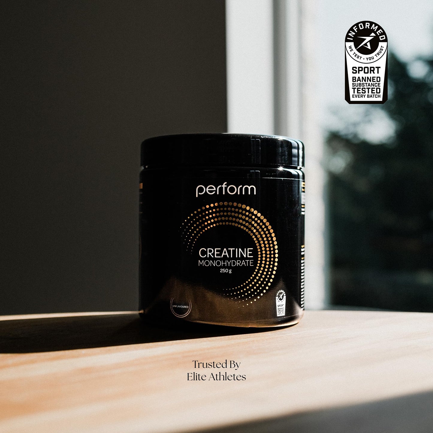 Creatine Monohydrate Powder | Perform | Informed Sport Tested | Unflavoured | (250 g)