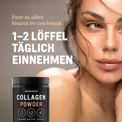 Collagen Powder 500 g 500.0 | Bovine collagen hydrolysate, peptides, tasteless, slightly soluble