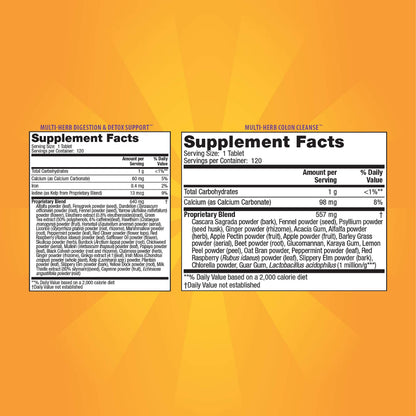 Nature's Secret Ultimate Cleanse 2-Part Total Body Detoxification & Elimination Supports Nature's SecretBuy Supplements Australia
