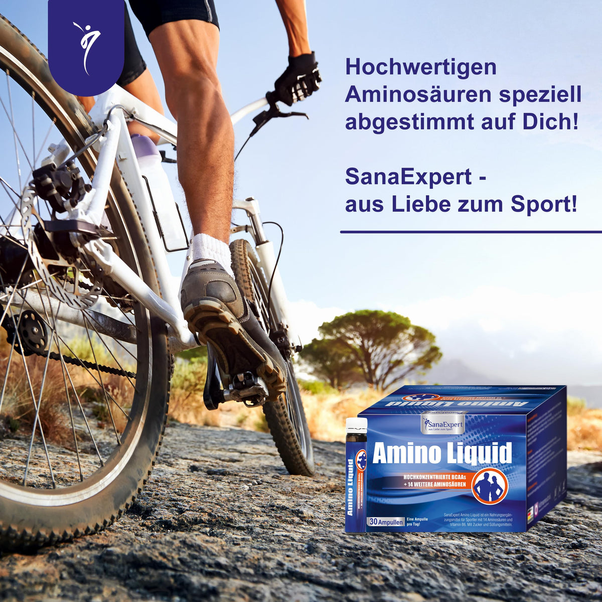 SanaExpert Amino Liquid, Amino Acid Complex, 30 ampoules
