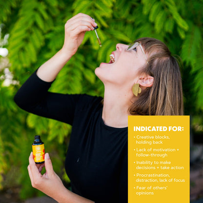 LOTUSWEI Inspired Action Flower Essence Elixir – Enhance Focus, Concentration, Mental Clarity & Creativity – Flower Remedy Supplement LOTUSWEIBuy Supplements Australia