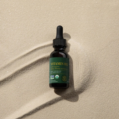 Global Healing Center - Vitamin B12 5000 mcg, Organic Sublingual Liquid Drops | 3-in-1 Methylcobalamin, Adenosylcobalamin, Hydroxo Blend, 1 Fl Oz (2-Pack) Global Healing CenterBuy Supplements Australia