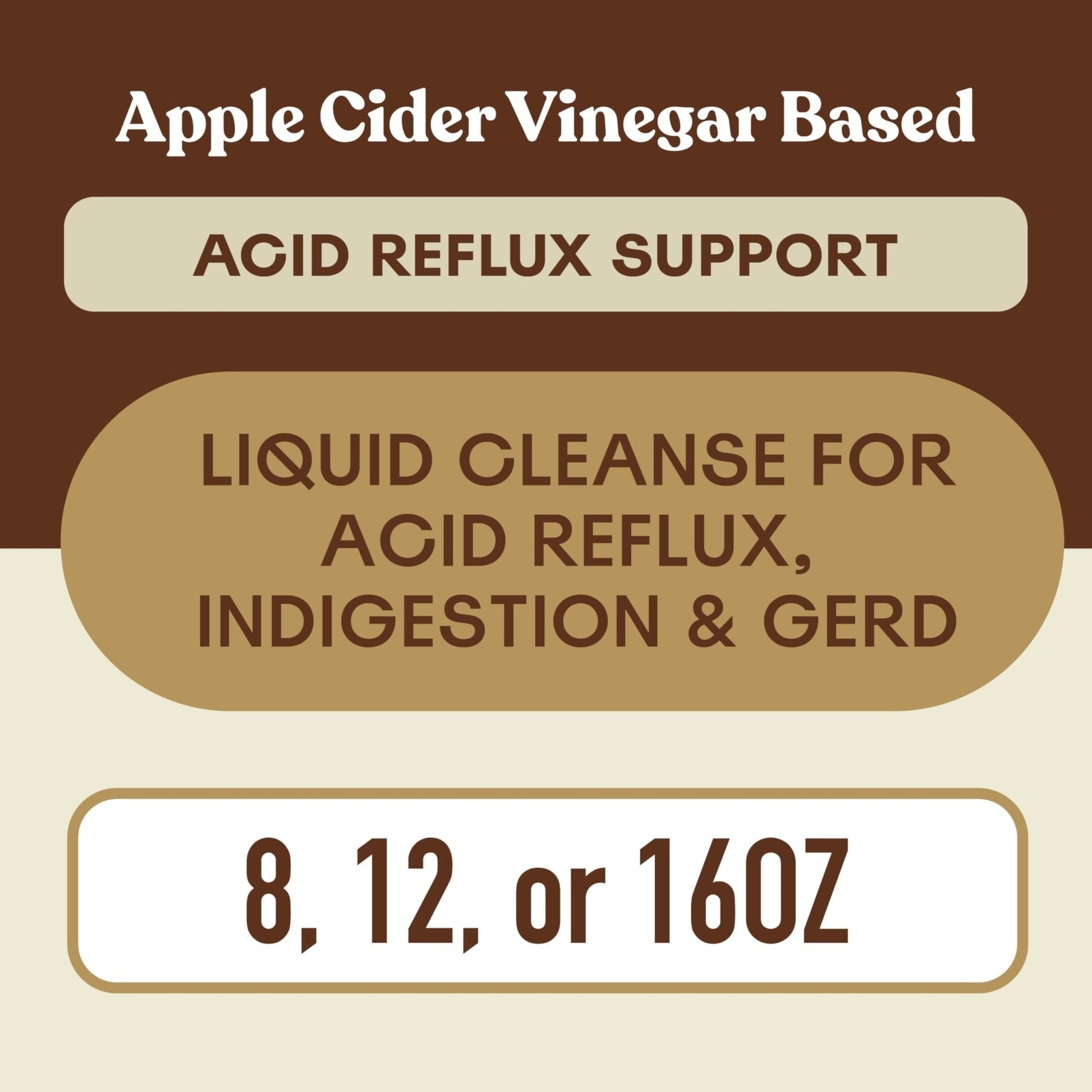 Acid Reflux Relief Liquid 16oz - Organic Heartburn Support Formula, Natural GERD Aid with Aloe Ginger Garlic Vanilla, Fast Absorbing Amish Remedy, Certified Organic Kosher Made in USA Supplement - Maple Wellness Supplements