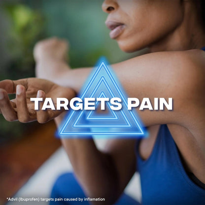 Advil Dual Action With Acetaminophen And Ibuprofen (2 Dose Equivalent) For 8 Hour Pain Relief, Coated 144 Ct Caplets And 2 Ct. Sample Of Advil PM - Maple Wellness Supplements