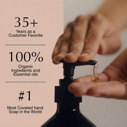 Aesop Resurrection Aromatique Hydrating Hand Wash | Gentle Non-Drying Hand Soap with Mandarin Rind, Rosemary, & Lavender - Maple Wellness Supplements