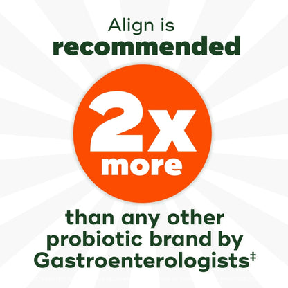 Align Dualbiotic, Prebiotics and Probiotics for Women and Men, Probiotics for Digestive Health, Prebiotics Help Nourish Good Bacteria, Natural Fruit Flavors, 90 Probiotic Gummies - Maple Wellness Supplements