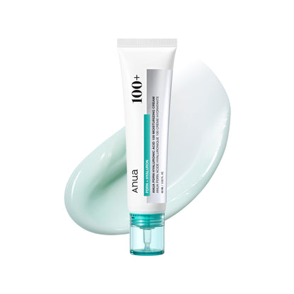 Anua PDRN Hyaluronic Acid 100 Moisturizing Cream, Lightweight, Non-Greasy Hydrating Face Moisturizer with Salmon DNA - Maple Wellness Supplements
