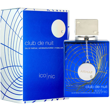 Armaf Club de Nuit Blue Iconic for Men Eau de Parfum Spray, 3.6 Ounce - Maple Wellness Supplements