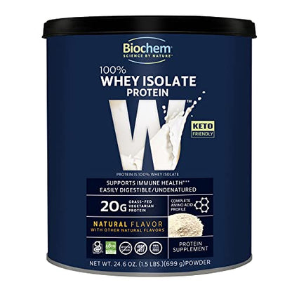 Biochem, Whey Protein Powder, 20g of Protein to Support Muscles and Intense Workouts - Maple Wellness Supplements