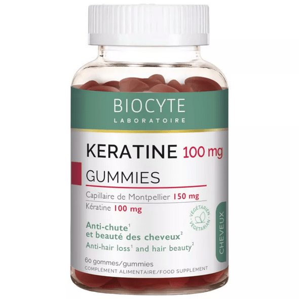 Buy ​Biocyte Keratin Hair Beauty 60 gummies - OmniHealthRx Usa supplements