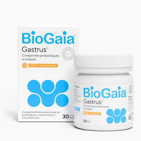 Buy ​BioGaia Gastrus : gastric acidity - 30 tablets - OmniHealthRx Usa supplements